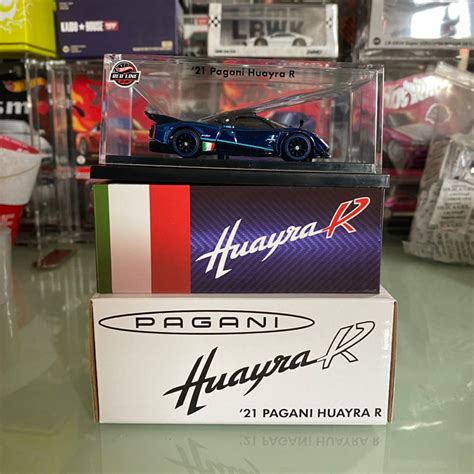 Jual Hot Wheels Red Line Club RLC 21 Pagani Huayra R Blue Shopee Indonesia