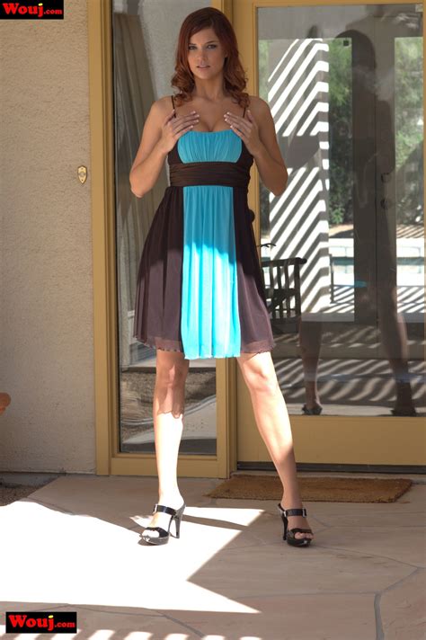 Stunning Woman Does Hot Posing In A Sexy Dress 15 Photos