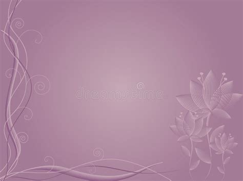 Mauve Abstract Flower Background Stock Image - Image: 3917151