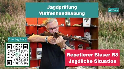 J Gerpr Fung Waffenhandhabung Blaser R Repetierer Jagdliche