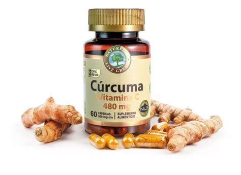 Suplemento En C Psulas Naturelab C Rcuma Vitamina C Mercadolibre