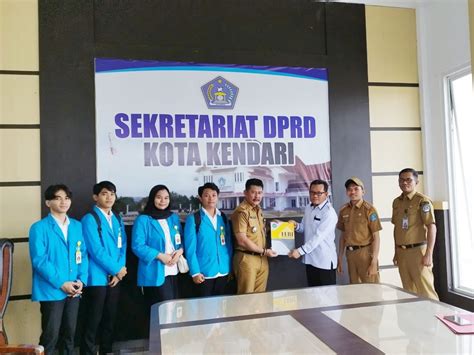 Sekretariat Dprd Terima Mahasiswa Magang Iain Kendari Dprd Kota Kendari