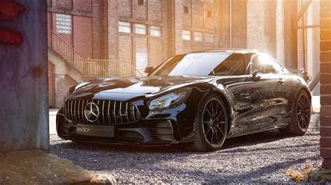 Mercedes AMG GTs, car, black, vehicle HD Wallpaper