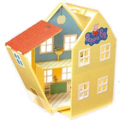 Casa Con Figuras Y Accesorios Peppa Pig Hipergol