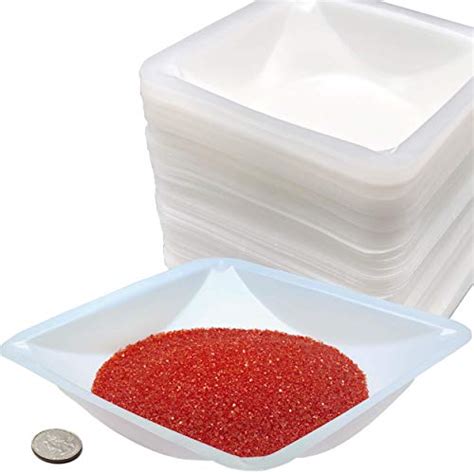 Pure Ponta Large Weigh Boats 125 Pack 330ml Plastic Disposable Scale