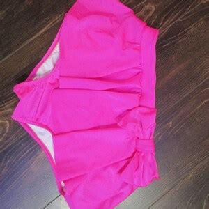 Peplum Bikini High Waist Bow Bikini Bottoms Plus Size Highwaisted Colors Solid Pin Up Girl