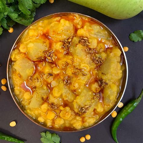 Lauki Chana Dal Instant Pot Indian Veggie Delight