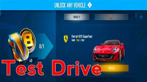 Asphalt Unlock Ferrari Superfast With B Class Master Key And