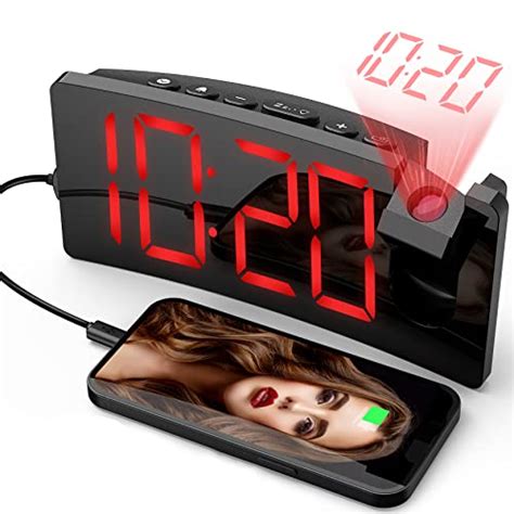 Wake Up On Time With Pictek Projection Alarm Clock The Perfect Wake