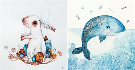 Волшебные акварели: потрясающие иллюстрации с душой