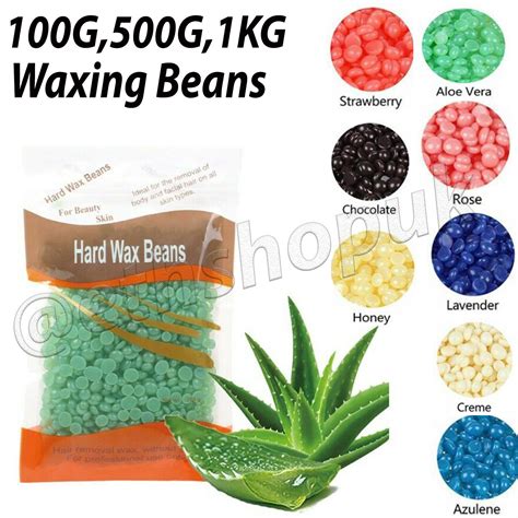 Depilatory Hard Wax Beans Pellet Hot Brazilian Waxing Beads Body Hair Removal Uk Ebay