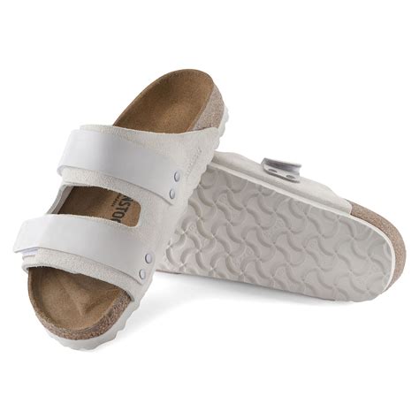 Uji Nubuck/Suede Leather Antique White | BIRKENSTOCK