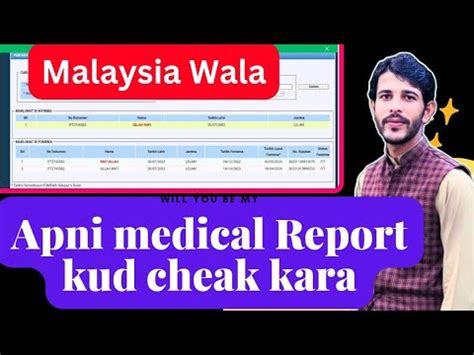 Malaysia Medical Report Check 2023 Malaysia Main Medical Report