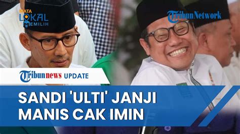 Cak Imin Janjikan BBM Gratis Jika Jadi Cawapres Sandiaga Uno