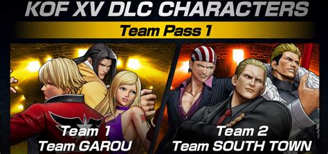 Les DLC Team Garou et South Town se dévoilent dans KoFXV Gaak