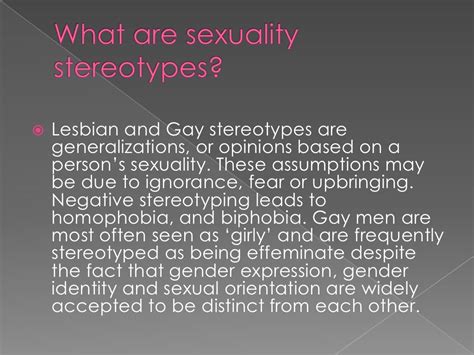 Sexuality Stereotypes2