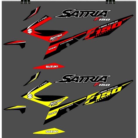 Jual Striping Satria Fu F 150 New Fi Injeksi 2016 2017 2018 2019 2020