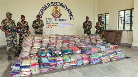 Meghalaya Bsf Foil Smuggling Attempt Of Clothes Worth Rs 42 Lakh