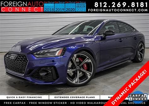 Used 2021 Audi RS 5 2.9T for sale in Bloomington, IN | VIN ...