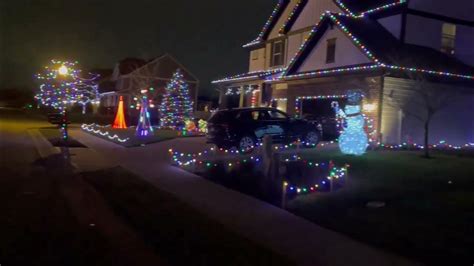 Fishers Indiana Christmas Lights 2022 Youtube