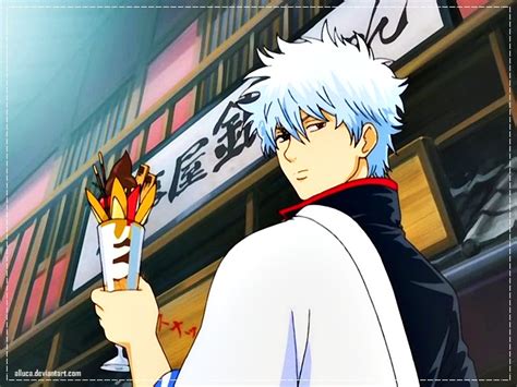 Sakata Gintoki By Alluca On Deviantart