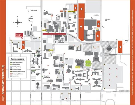 South Dakota State Campus Map