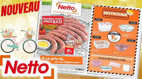 Catalogue Netto Du Au Ao T Rendez Vous Prix Bas France