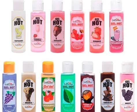 Gel Hot Sabores Cosmético Feminino Nunca Usado 80645115 enjoei