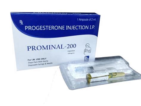 Natural Micronised Progesterone Mg Injection Mg Ml Packaging