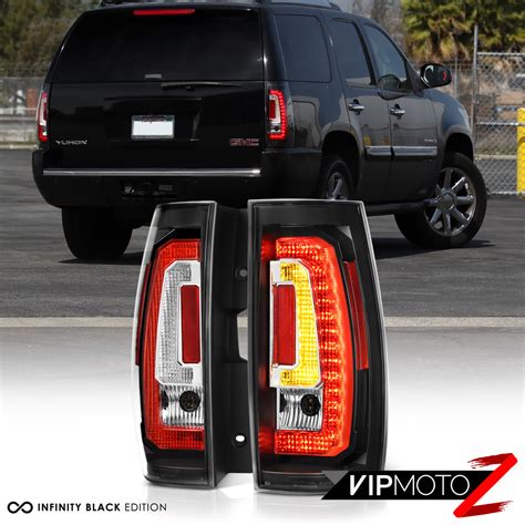 LATEST DESIGN 2007 2014 Chevy Tahoe GMC Yukon C Shape Black LED