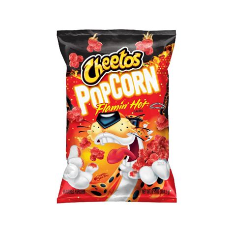 Cheetos Flamin Hot Popcorn G Mocca Food
