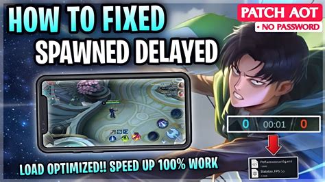 Updated Fix Spawn Delay Issue In Mobile Legends Tips Tricks Work