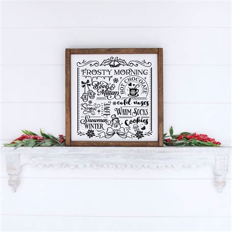 Christmas Word Art, Winter Word Art, Christmas Decor, Christmas Words ...