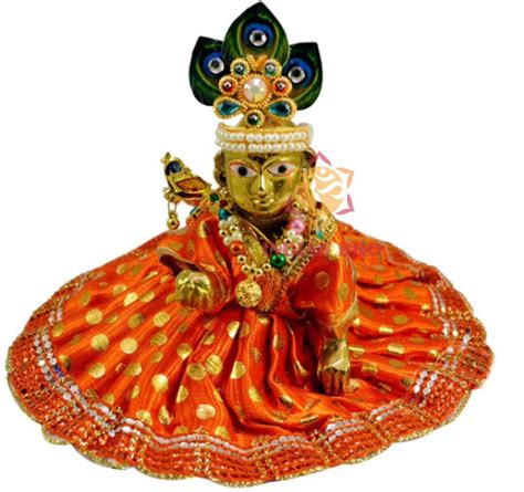 Laddu Gopal Statue Pital Brass Murti With Dress Combo For Etsy