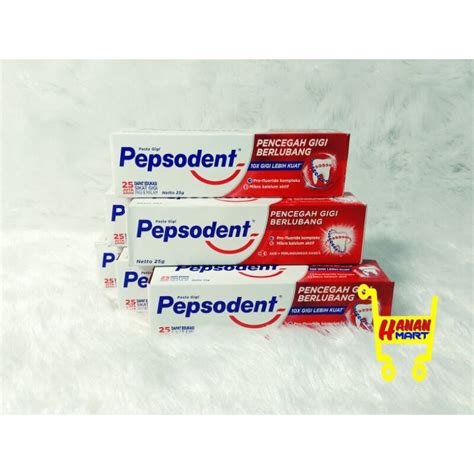 Jual Pasta Gigi Pepsodent Gram Mini Pack Odol Traveling Odol Kecil