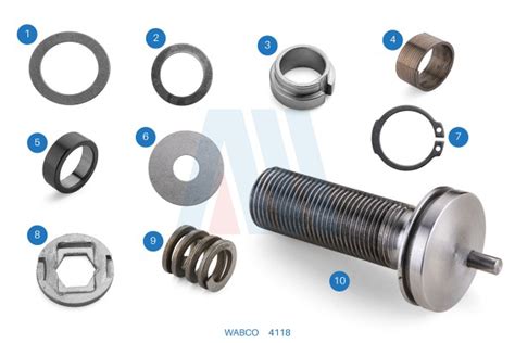 CWSK 12 1 4118 Caliper Calibration Bolt WABCO Alcan Otomotiv