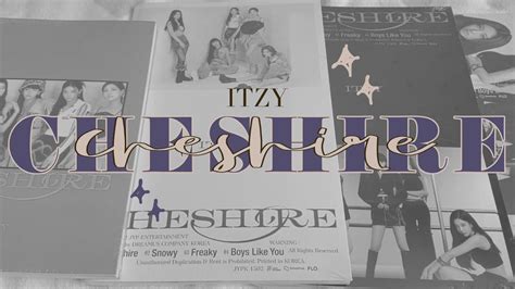 Itzy Cheshire Alboxing Youtube