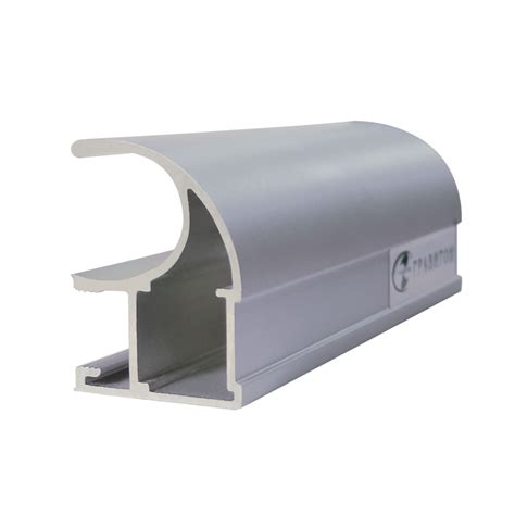 Вертикальный профиль С Хром матовый L= 5.4м. (0,9) уп. 12шт в интернет ...