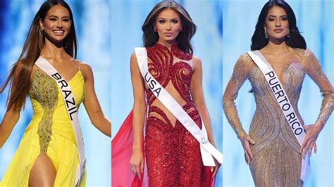 Miss Universe 2023 Preliminary Photos Swimsuit And Evening Gowns Live