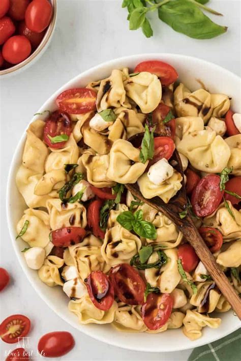 Tortellini Caprese Pasta Salad With Balsamic Blues Best Life