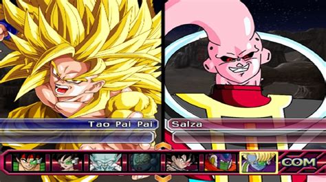 Dragon Ball Z Budokai Tenkaichi 3 Goku SSJ Dorado VS Súper Bu Wiss