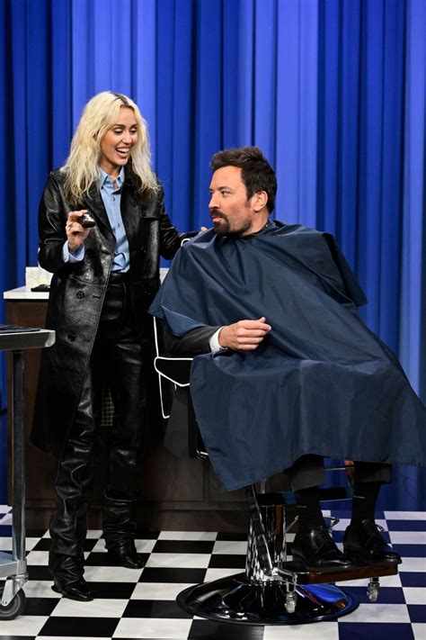 MILEY CYRUS at Tonight Show Starring Jimmy Fallon 12/09/2022 – HawtCelebs