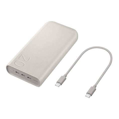 Bateria Carregador Portátil 3x USB C 20000mAh Casas Bahia