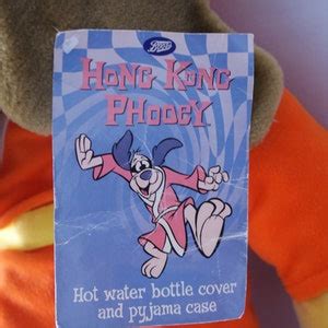 Hong Kong Phooey Hot Water Bottle Pyjama Case Vintage Etsy