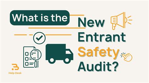 What Is The New Entrant Safety Audit Bobtail Help Desk Youtube