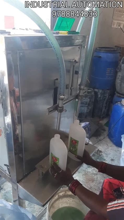 Mild Steel Double Head Liquid Filling Machine At Rs Filling