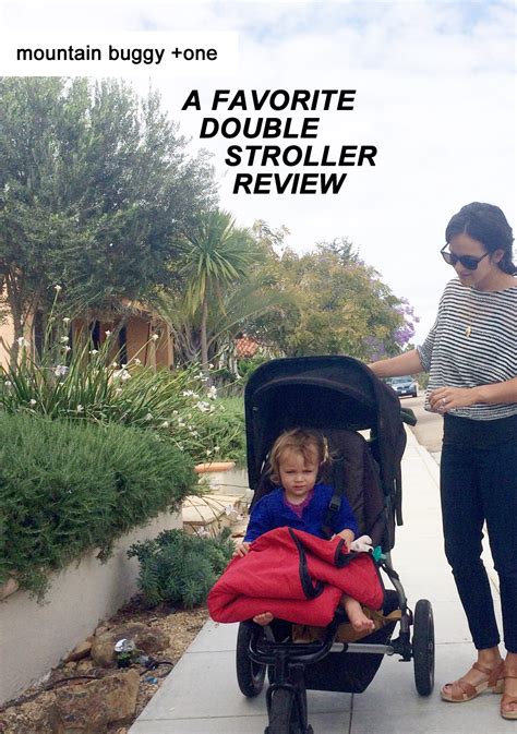 Our Double Stroller: Mountain Buggy +One Review - Pepper Design Blog