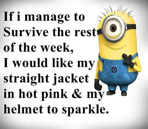 Hot Pink Straight Jacket Sparkly Helmet Funny Minion Quotes Funny