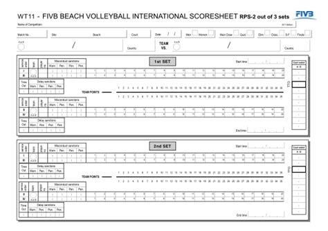 60 Volleyball Score Sheet Example Page 4 Free To Edit Download And Print Cocodoc