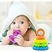 Amazon Stacking Baby Teether Toy Sensory Silicone Teething